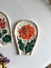 Detail Floral Spoon Rests