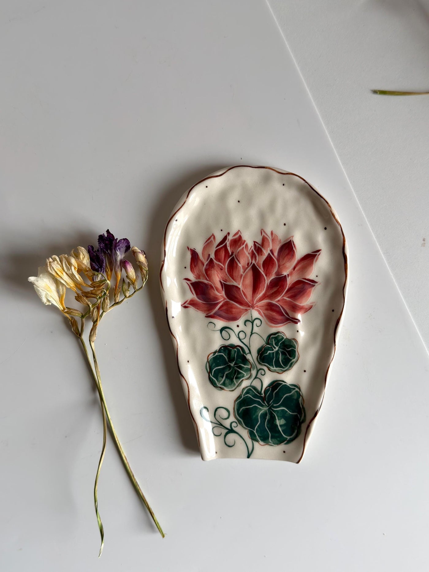Detail Floral Spoon Rests