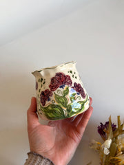 Purple Wildflowers Coffee Cup