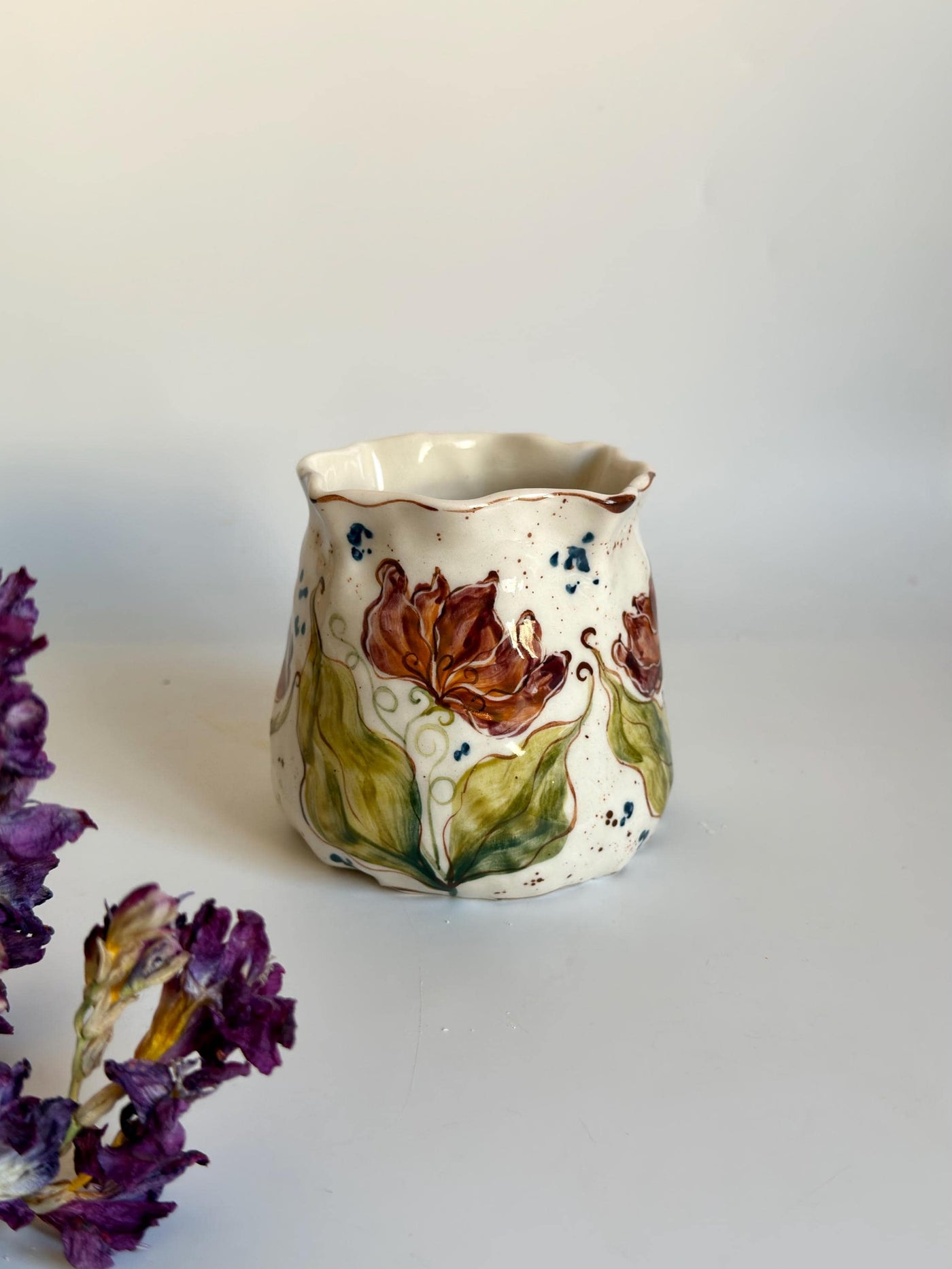 Artistic Tulips Cup