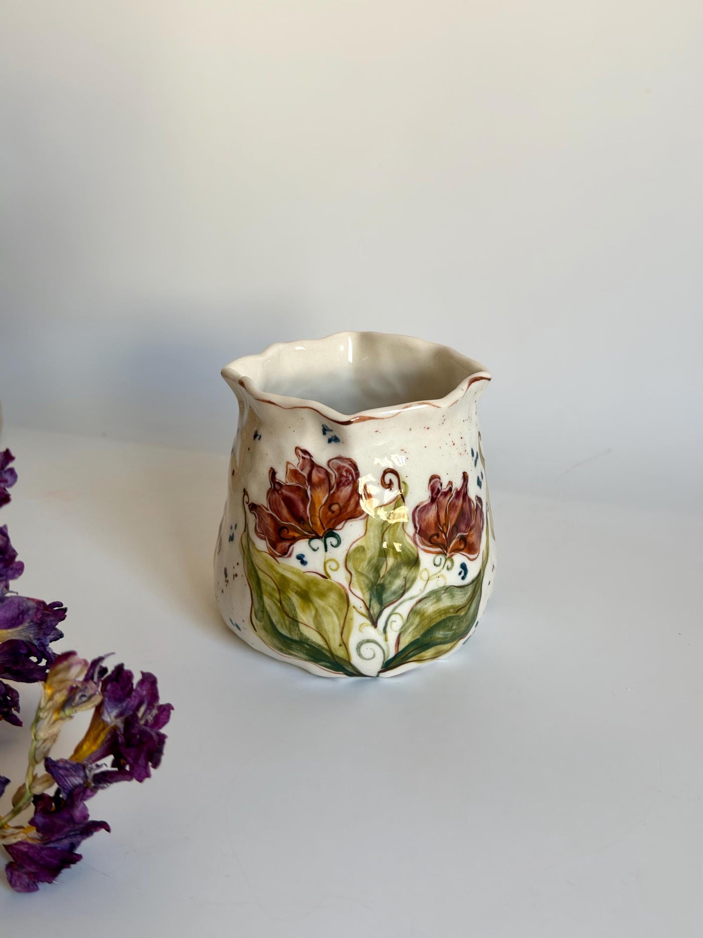 Artistic Tulips Cup