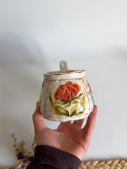 Pink, Orange Dreamy Flowers Mug