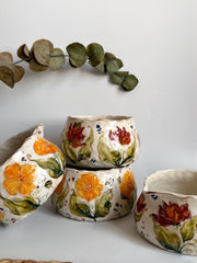 Bowl with California Poppy