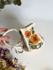 Pink Floral Pitcher