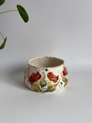 Artistic Tulips Bowl