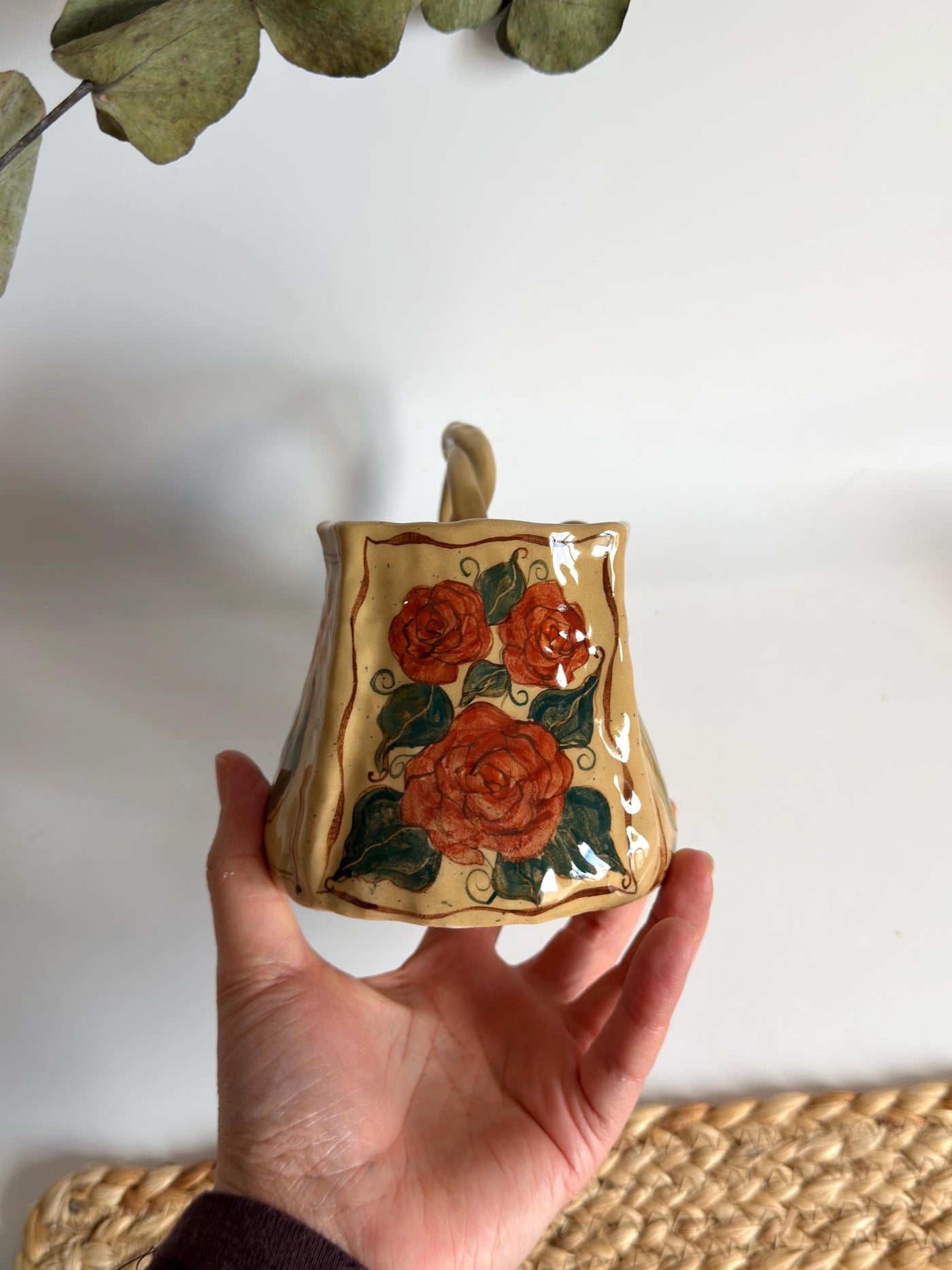 Roses Floral Mug