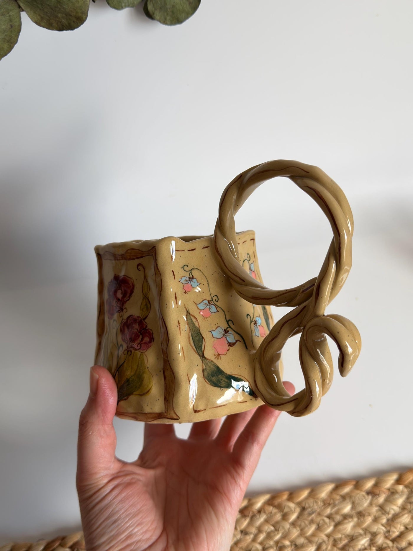 Rustic Tulip Mug