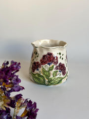 Purple Wildflowers Coffee Cup