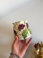 Purple Wildflowers Coffee Cup