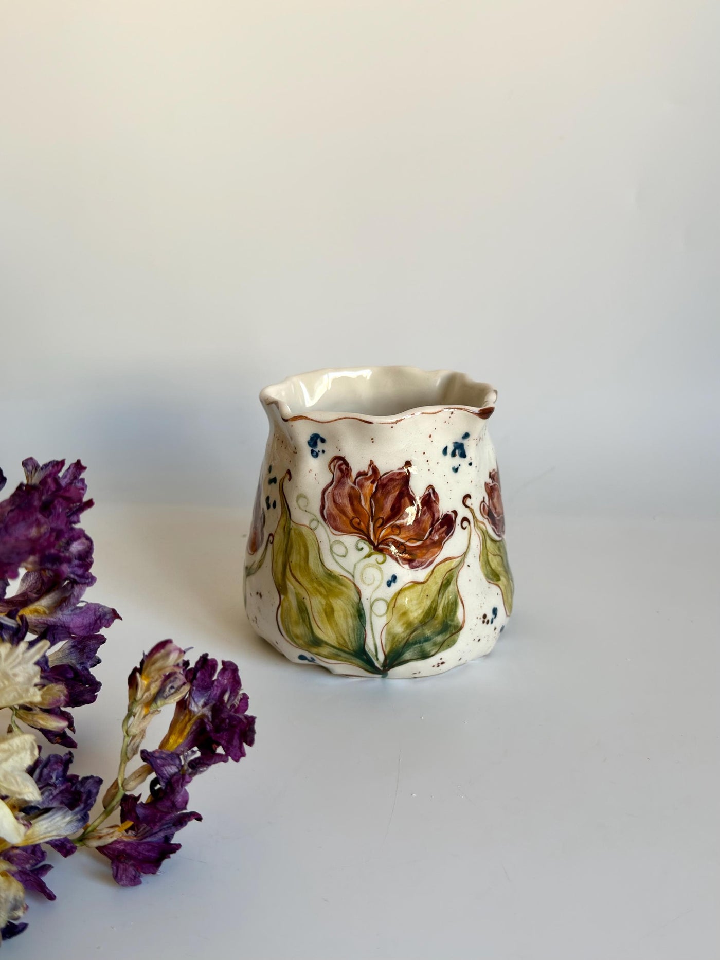 Artistic Tulips Cup