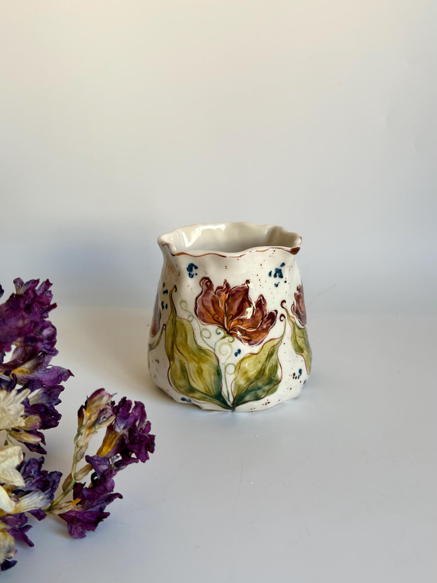 Artistic Tulips Cup