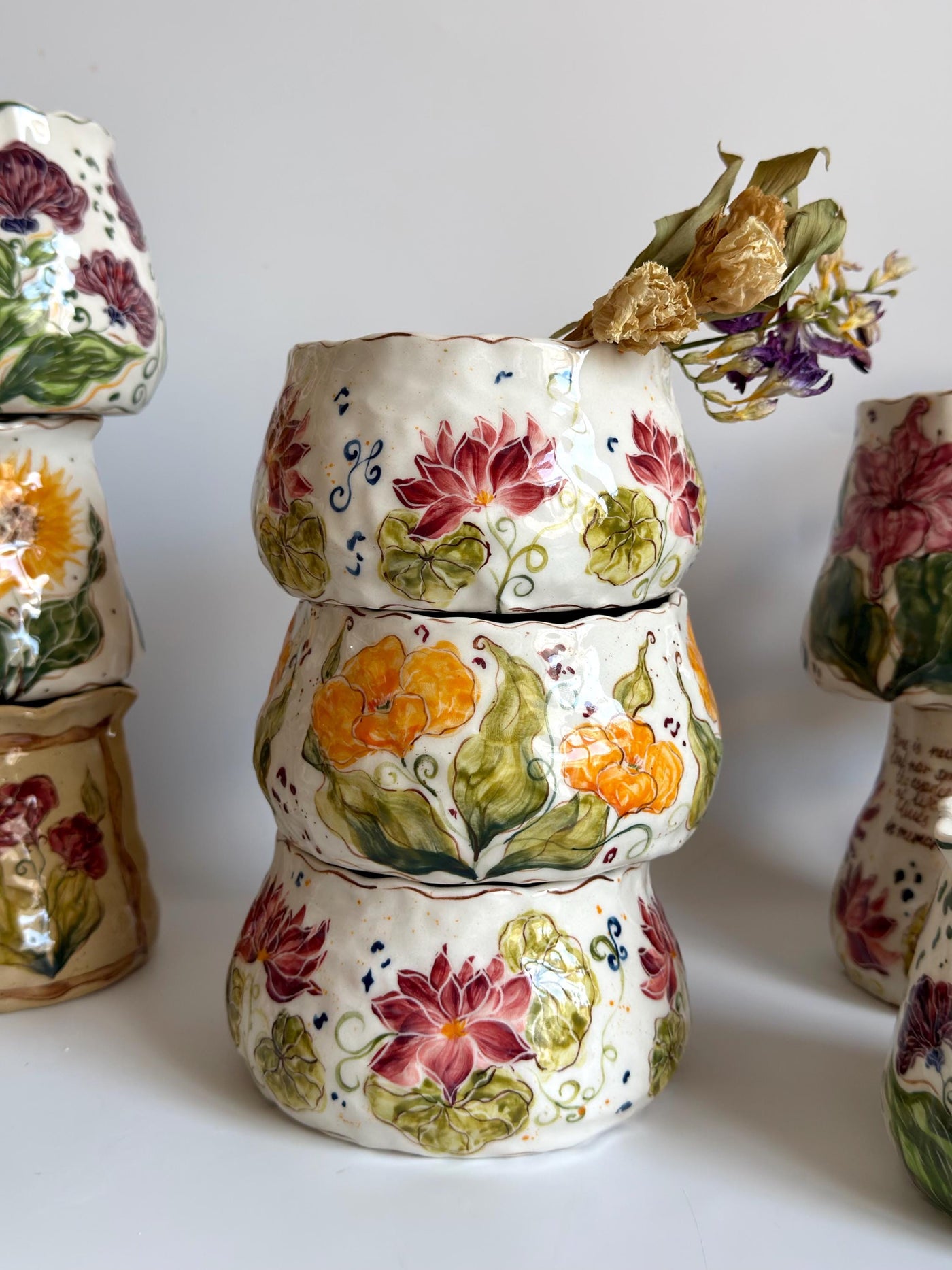 Bowl with California Poppy