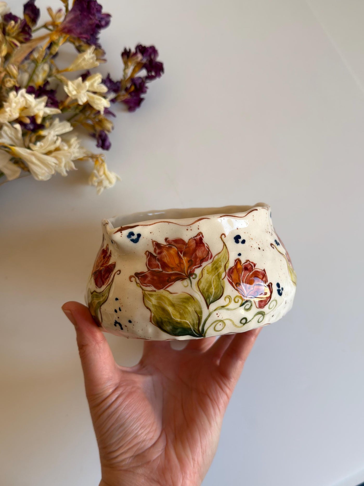 Tulips Matcha Bowl