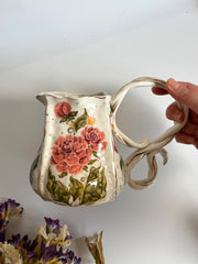 Pink Floral Pitcher