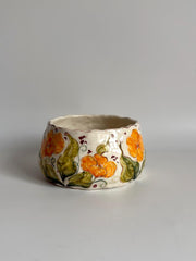 Bowl with California Poppy