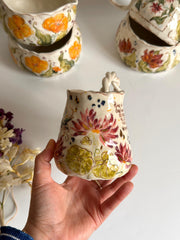 Water Lily, Butterfly and Dragonfly Mug
