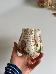 Blue Cremon Flowers Mug