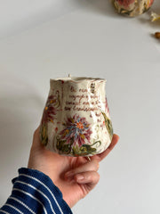 Blue Cremon Flowers Mug