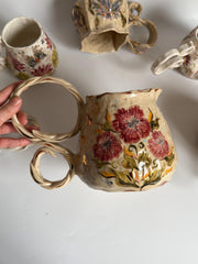 Pitcher with Gold Detailed