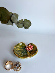 Ring Dish With Lotus