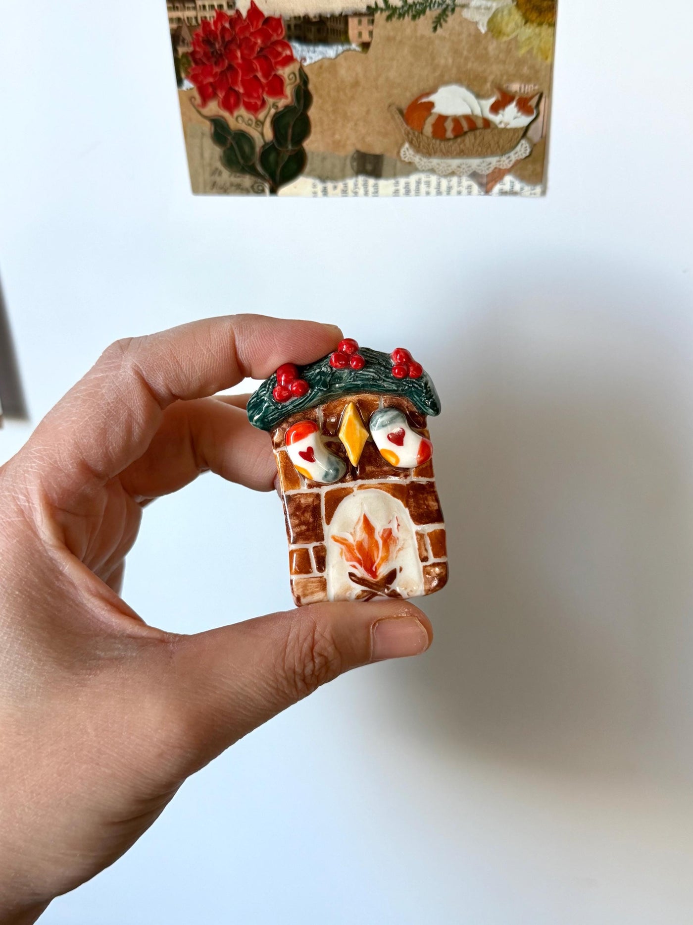 Fridge Magnet, Christmas Themed ,