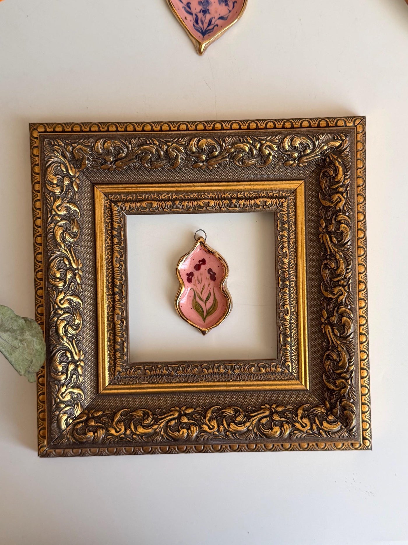Pink Floral Pendant