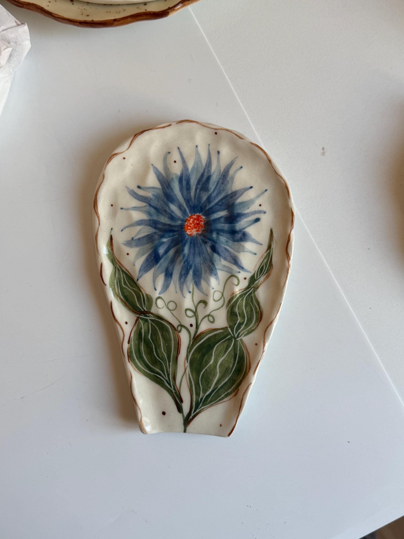 Floral Spoon Rests