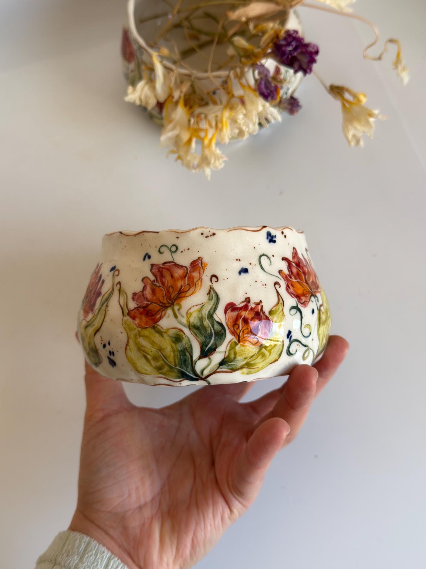 Tulips Matcha Bowl