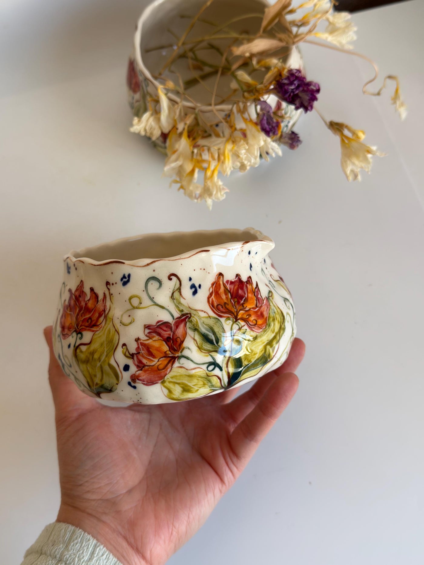 Tulips Matcha Bowl