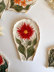 Floral Spoon Rests