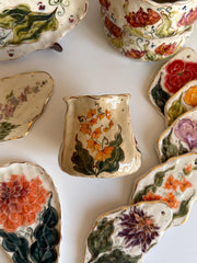Boho Flower Tumbler Cup
