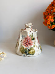 Dahlia Flowers Teapot