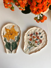 Tulips Decor Floral Spoon Rest