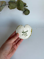 Ring Dish With Lotus