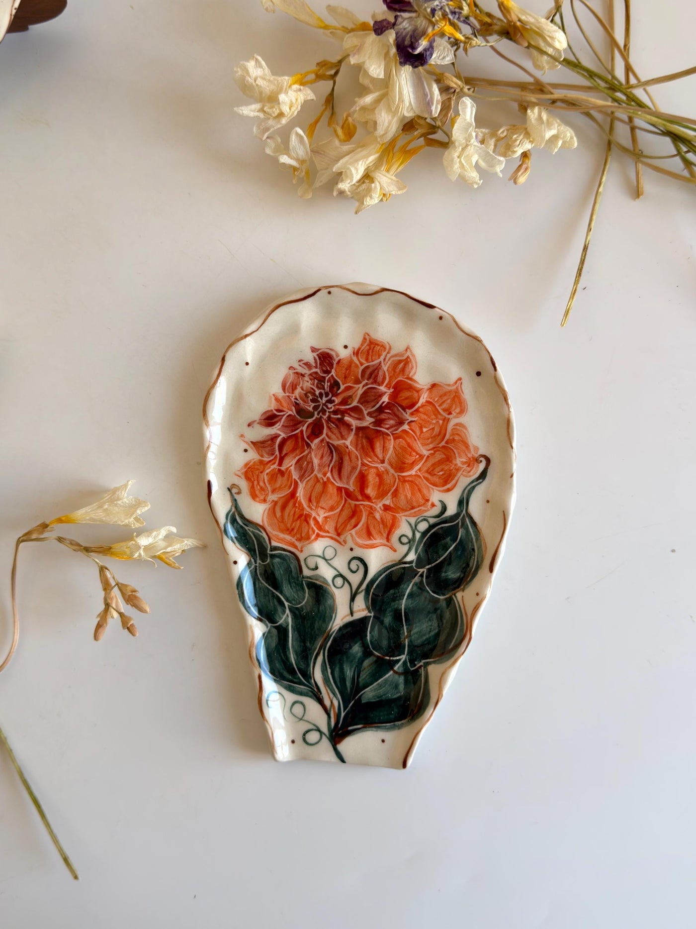 Floral Spoon Rests