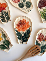 Detail Floral Spoon Rests