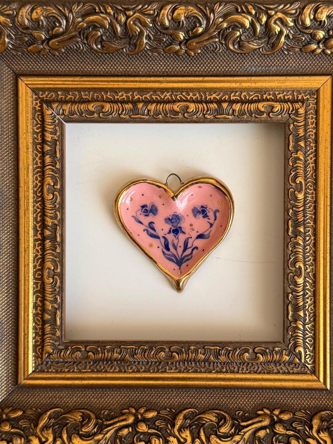 Pink Floral Pendant