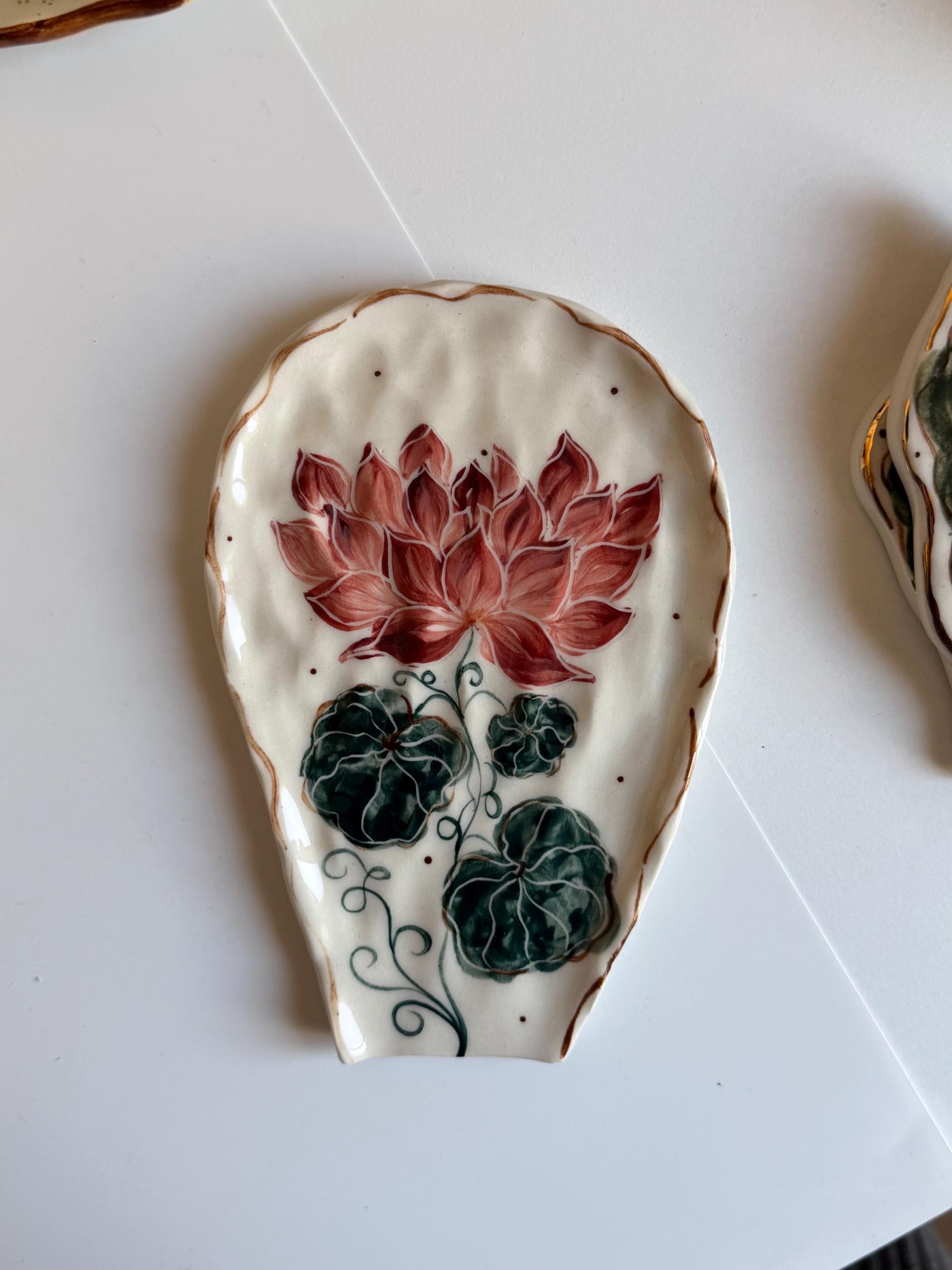 Detail Floral Spoon Rests