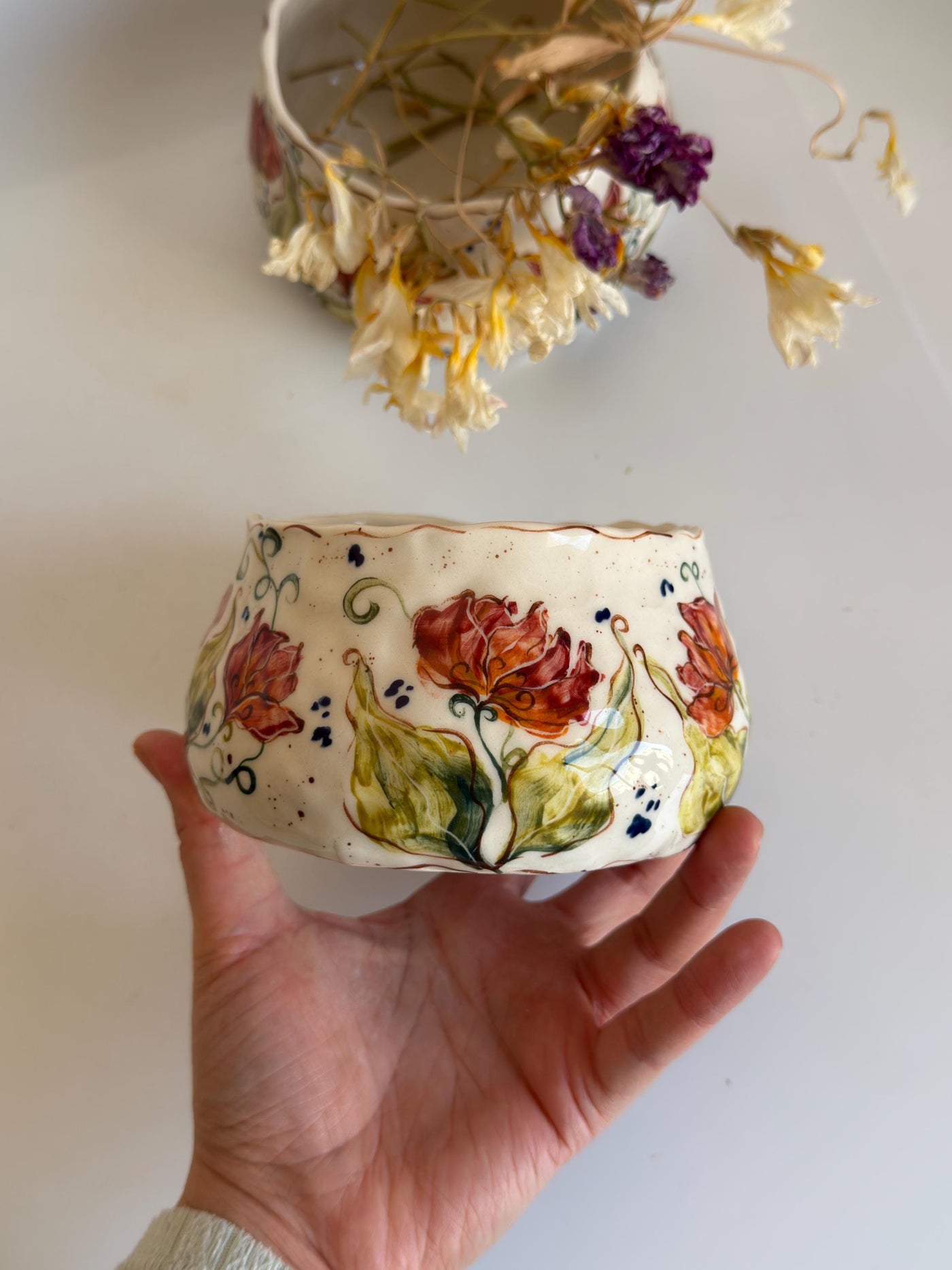 Tulips Matcha Bowl