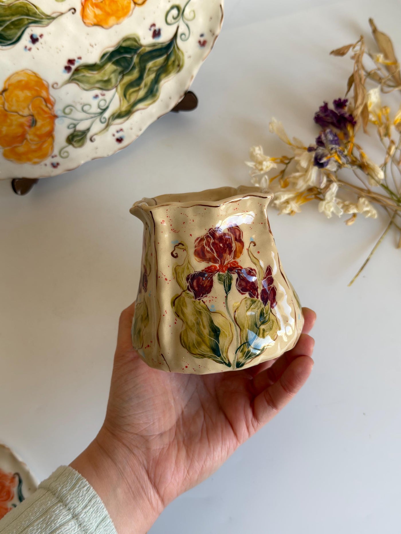 Aesthetic Iris Mug