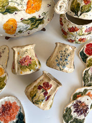 Boho Flower Tumbler Cup