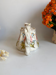 Dahlia Flowers Teapot