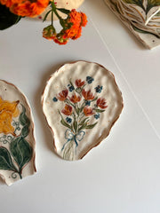 Tulips Decor Floral Spoon Rest