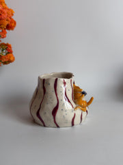 Cute Ginger Cat Cup