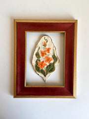 Gold Floral Wall Hangings