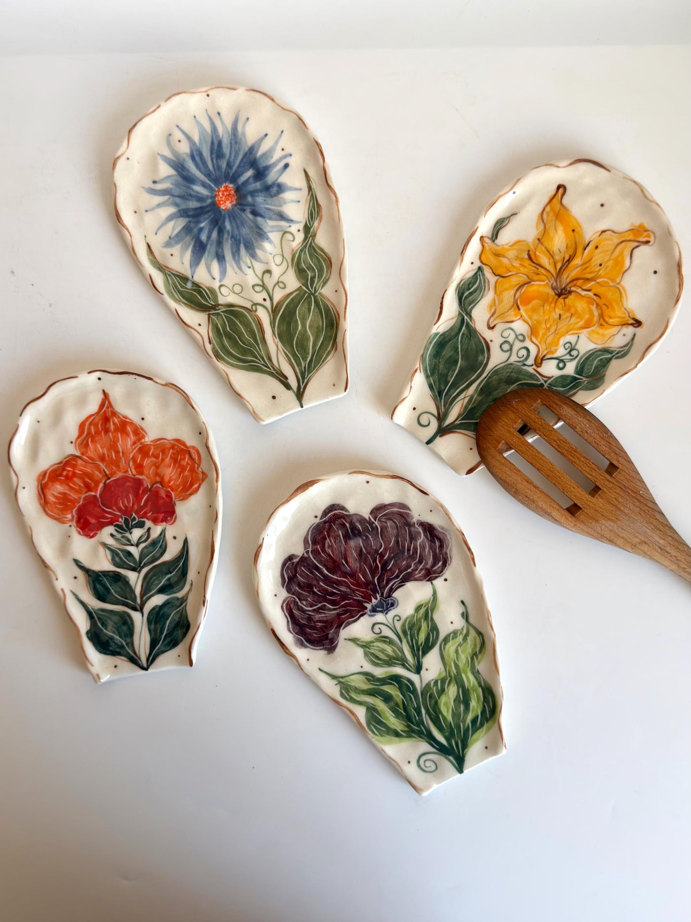 Vintage-Inspired Spoon Rests