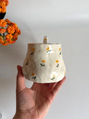 Yellow Tulips Minimalist Mug
