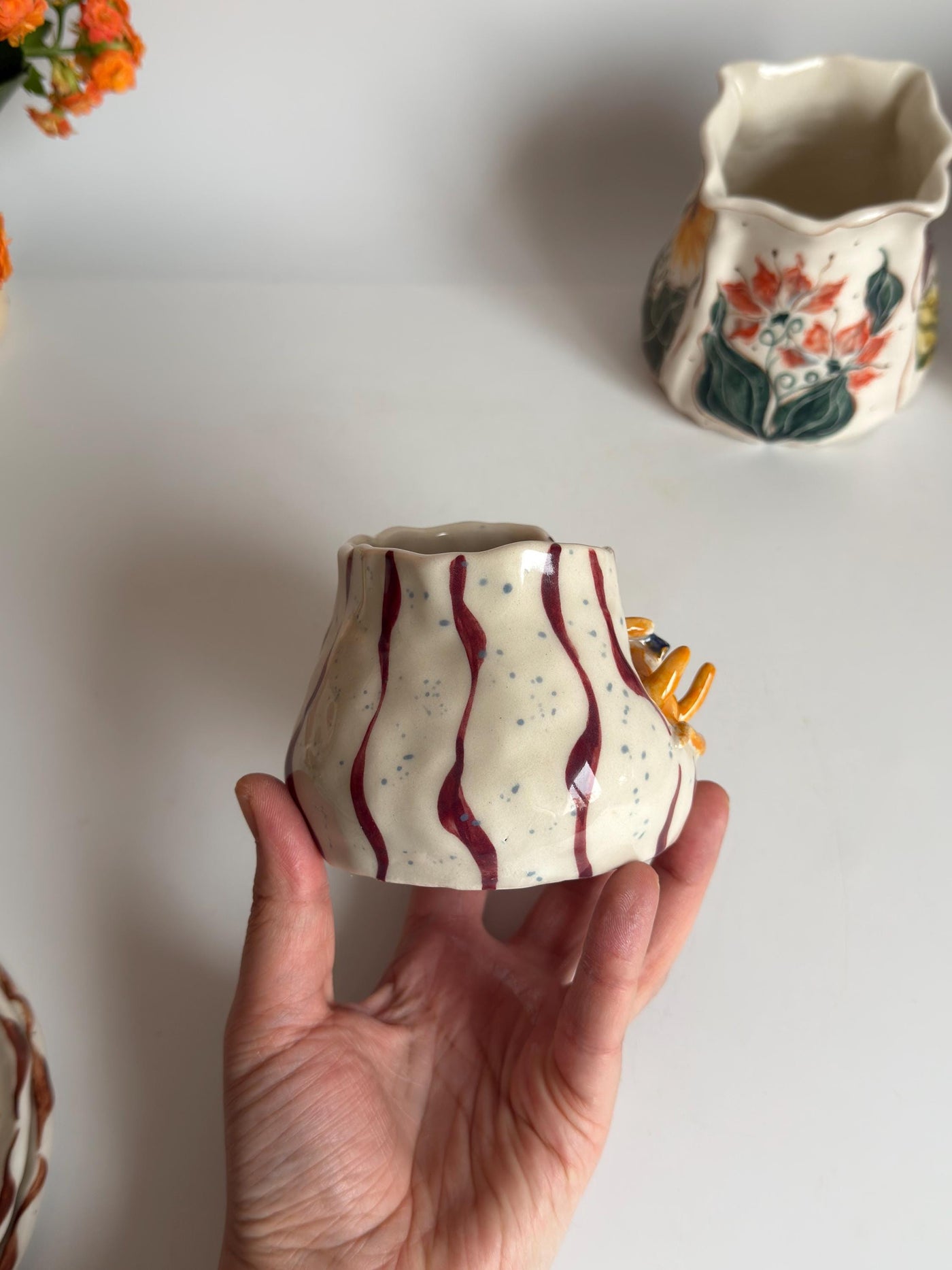 Cute Ginger Cat Cup