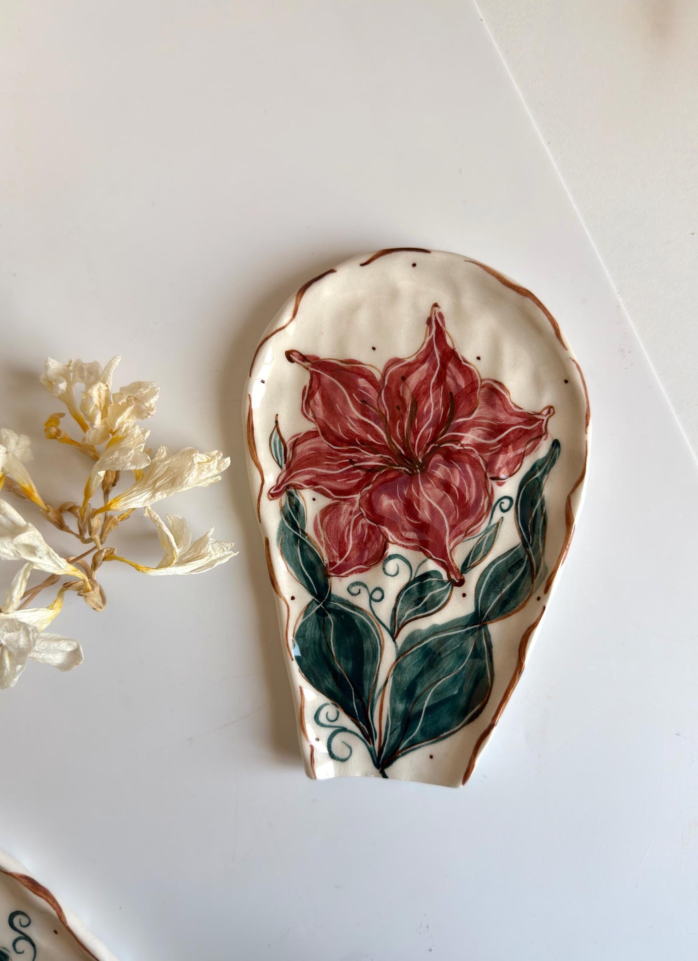Floral Spoon Rests