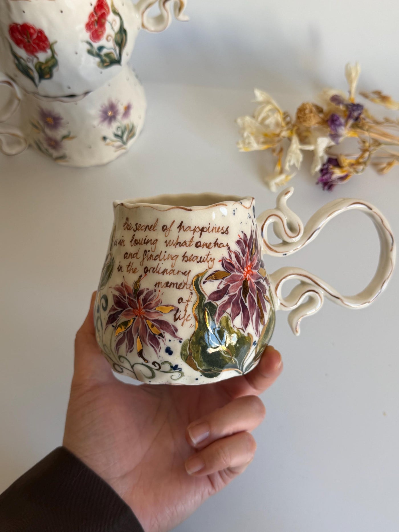 Cremon Design Mug wiht Dragonfly Mug